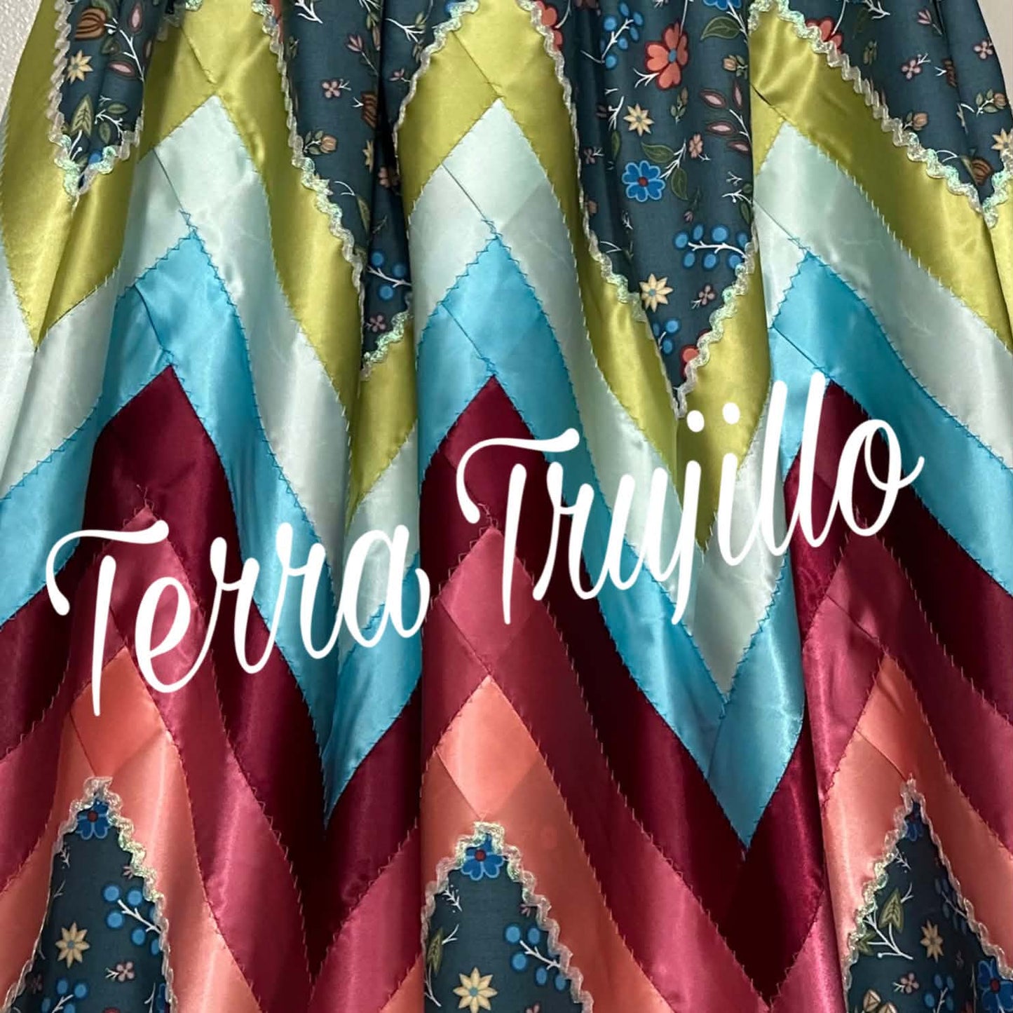Zig Zag Ribbon Skirt
