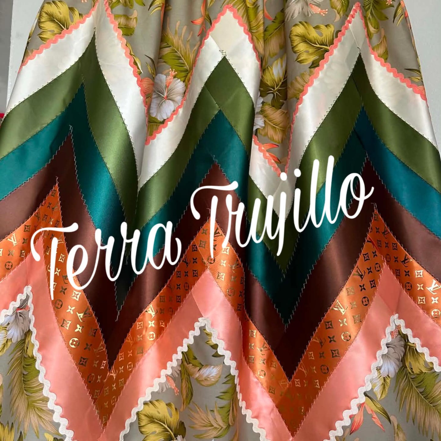 Zig Zag Ribbon Skirt