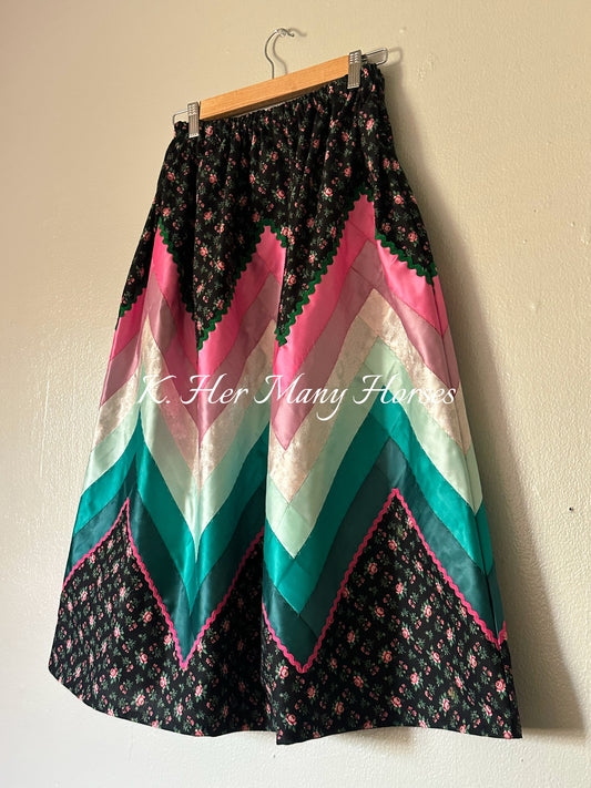 Zig Zag Ribbon Skirt
