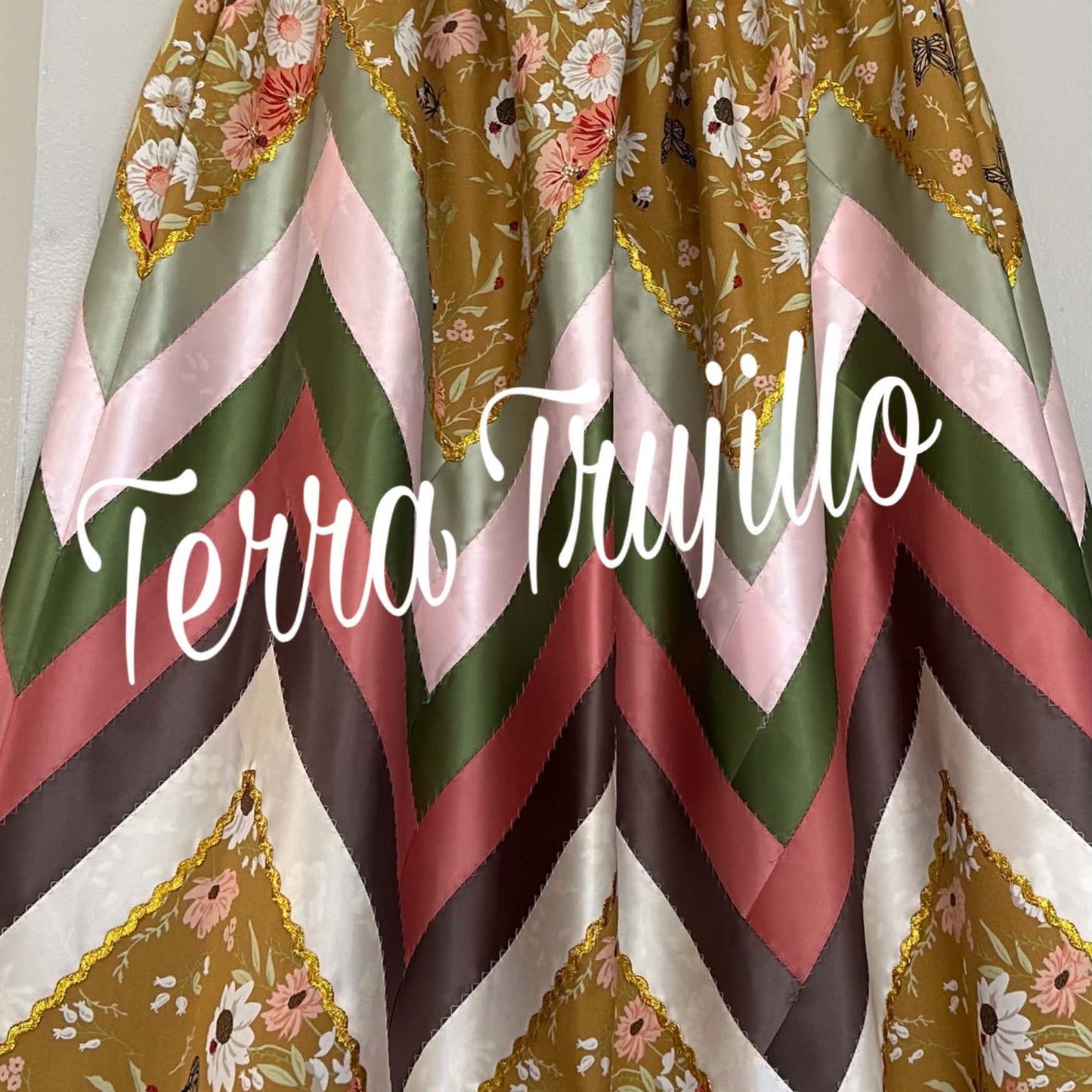 Zig Zag Ribbon Skirt