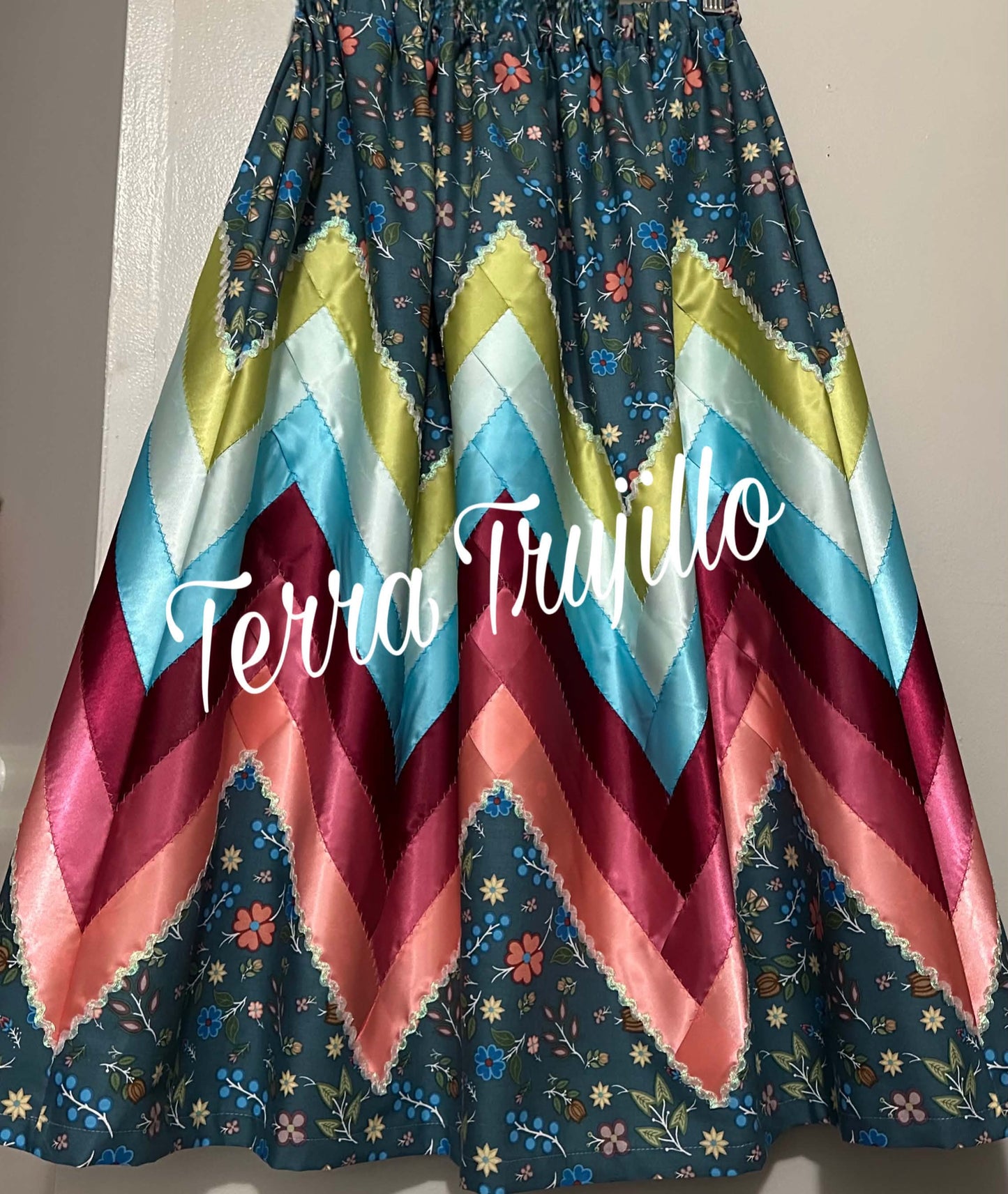 Zig Zag Ribbon Skirt