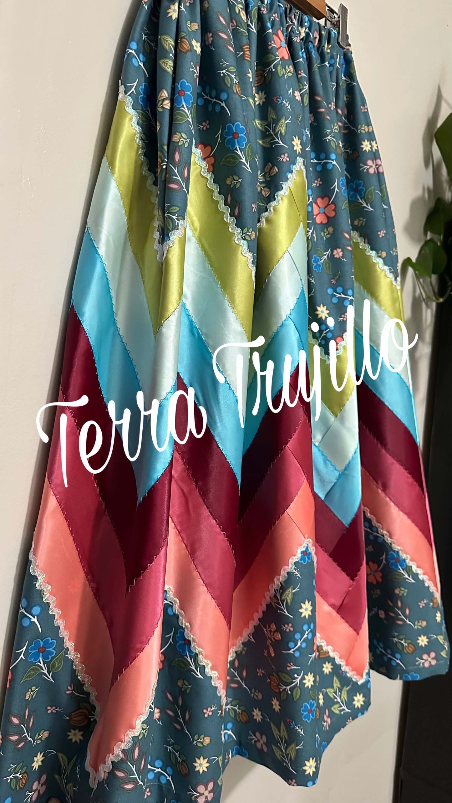 Zig Zag Ribbon Skirt