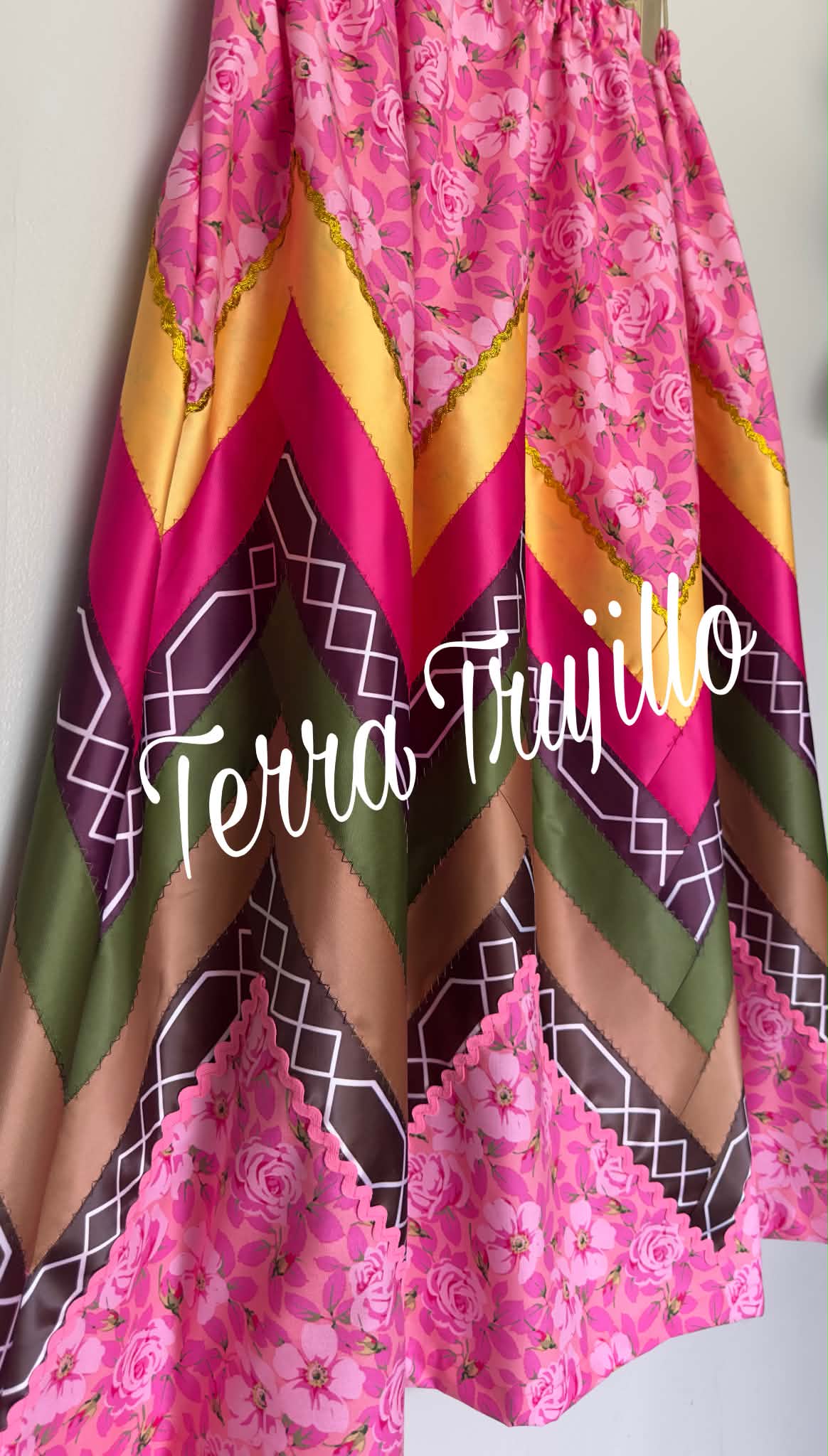 Zig Zag Ribbon Skirt