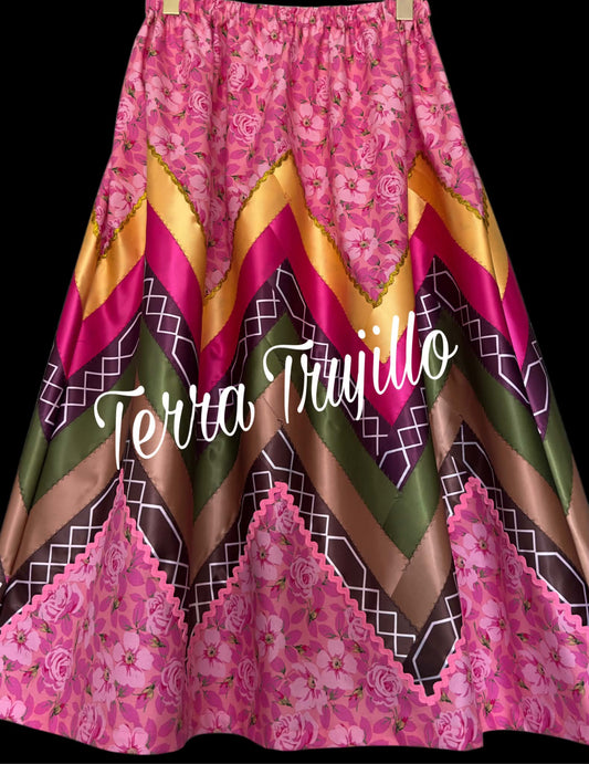 Zig Zag Ribbon Skirt