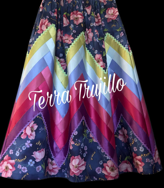 Zig Zag Ribbon Skirt