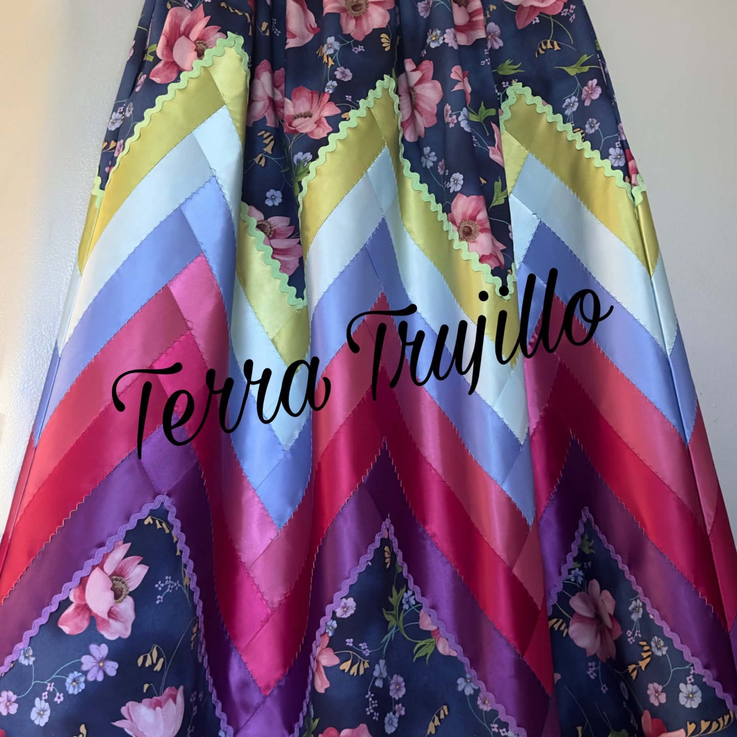 Zig Zag Ribbon Skirt