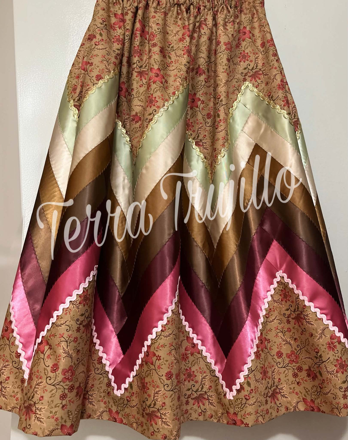 Zig Zag Ribbon Skirt