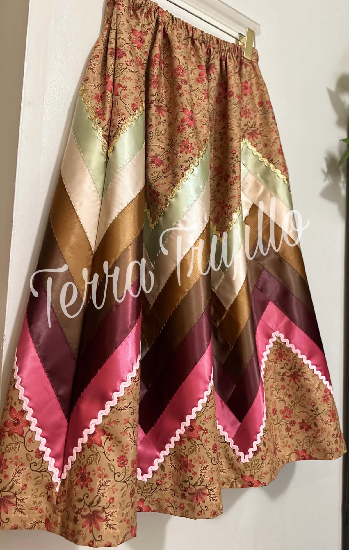 Zig Zag Ribbon Skirt